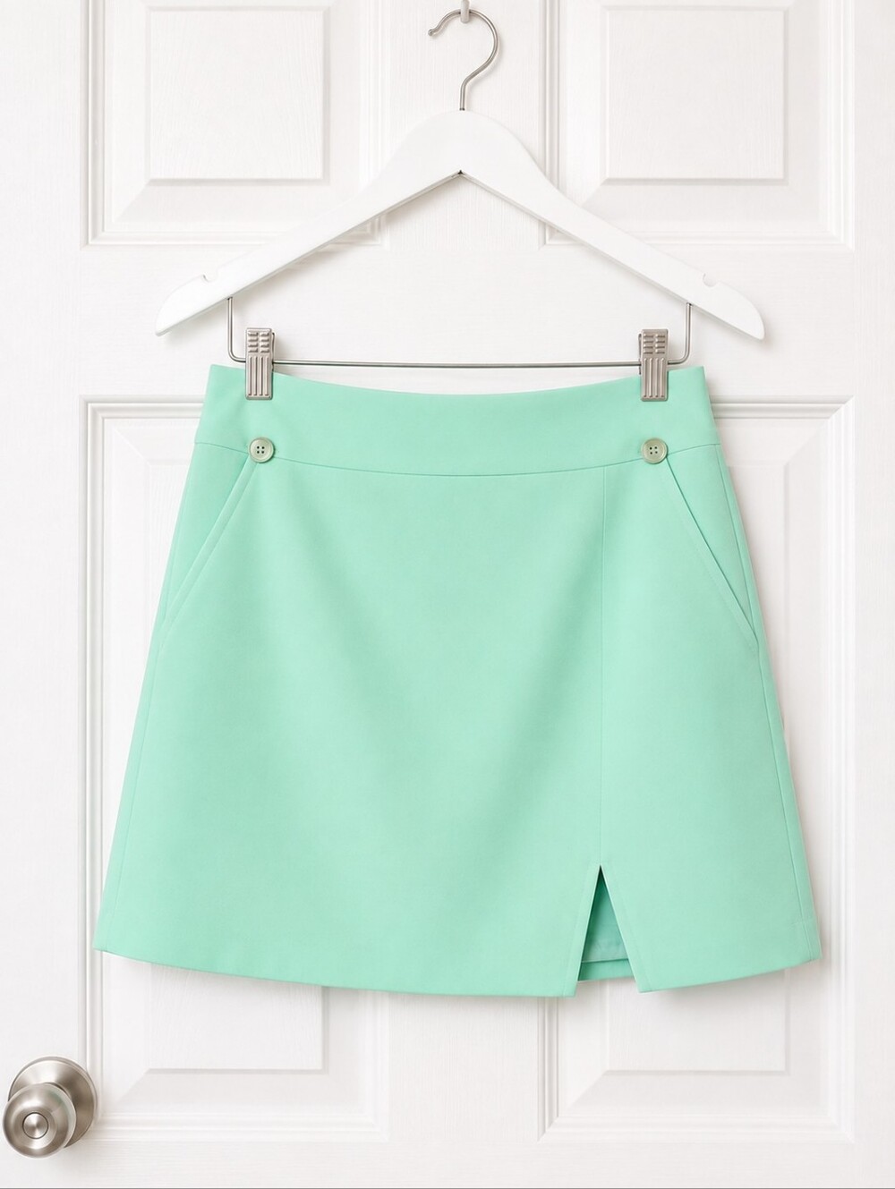NWT Walter Baker Katarina Mint Mini Skirt Size 6 High Rise A-Line MSRP $148